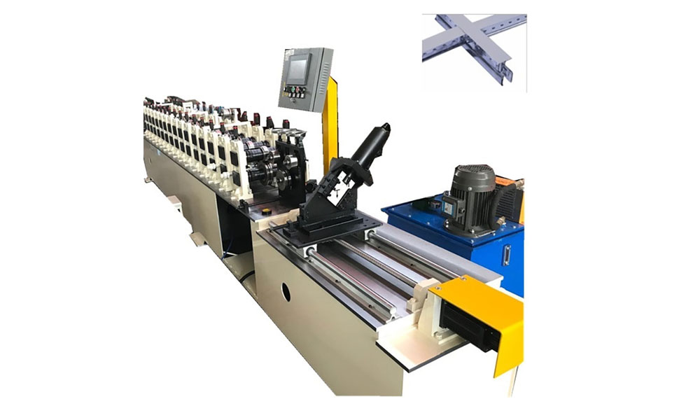 Ceiling T Grid Rolling Forming Machine