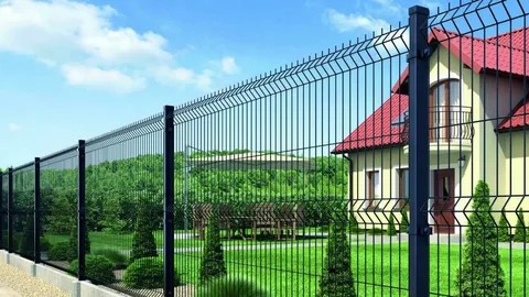 3D металлический забор 